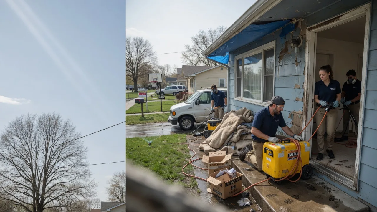 Basement Flood Cleanup in Woodridge, IL near me